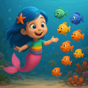 Coral, la sirenita bailarina
